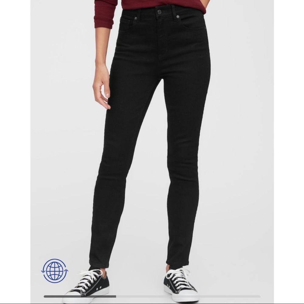Gap High Rise Universal Legging Jeans with Washwell
